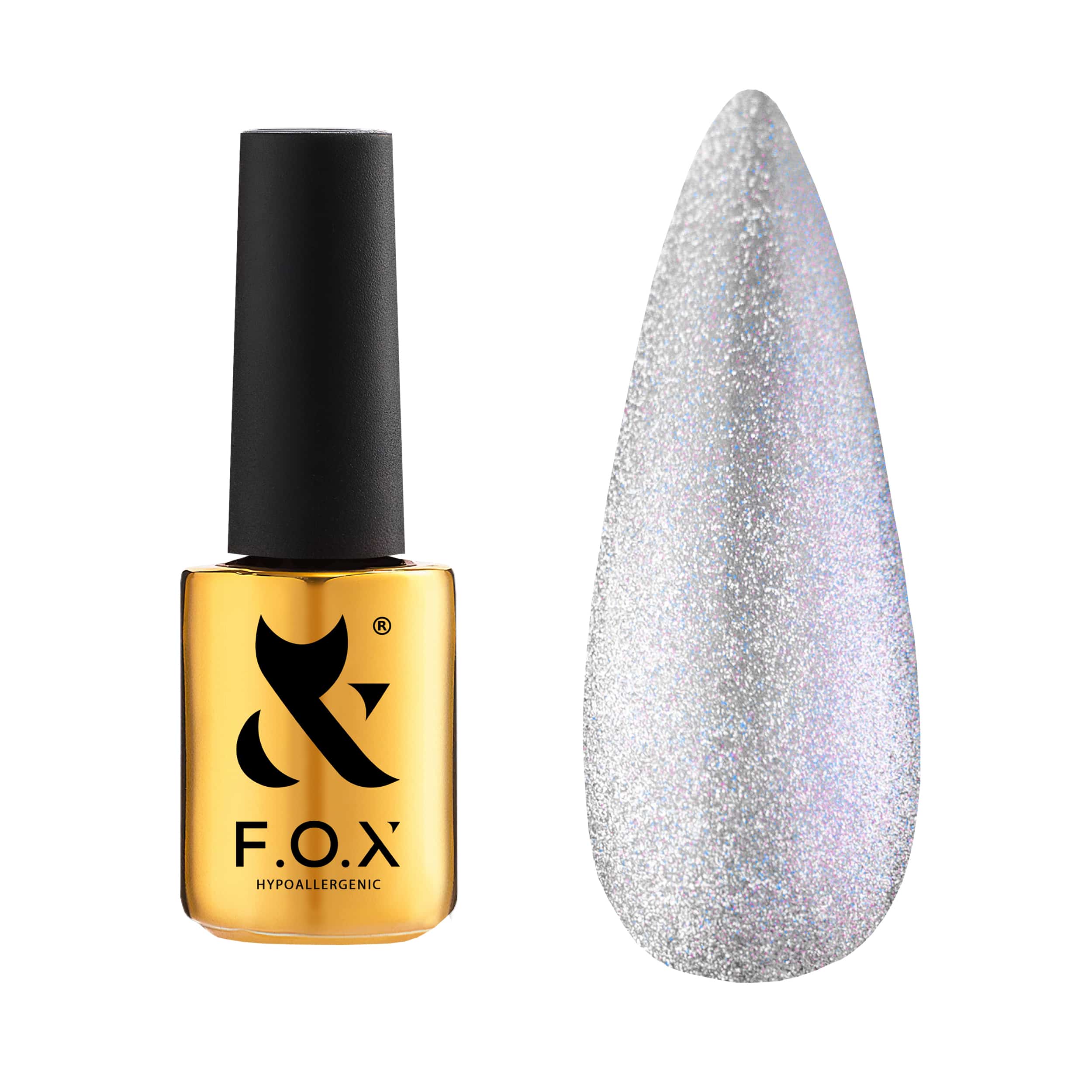Гель-лак F.O.X Deja Vu Cat Eye 7 мл № 003 ()